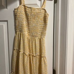 Yellow dress with lemons